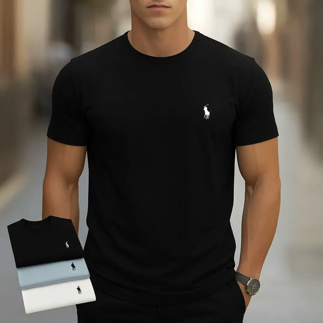 Set of 3 RL™ Signature Tees – FREE Bonus Pack