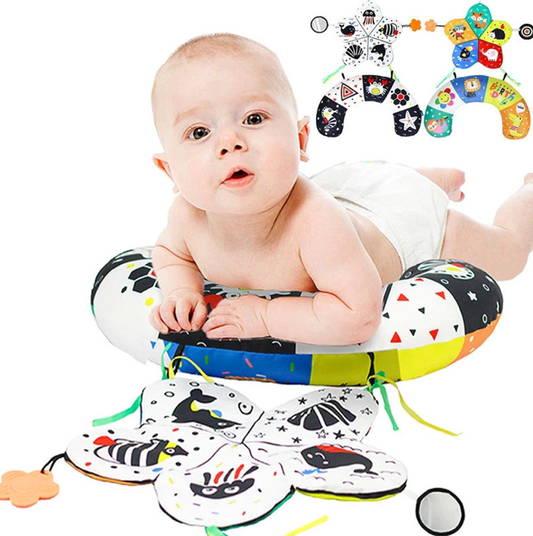 Os Benefícios da Almofada Tummy Time