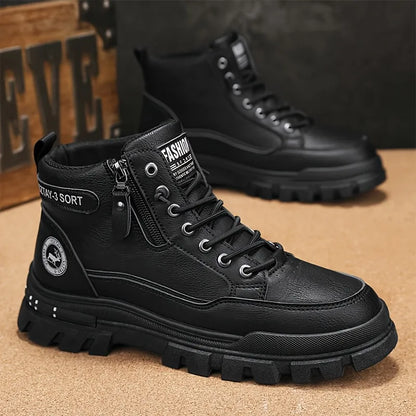 Men’s Mid-Top Casual Boots for Everyday Wear