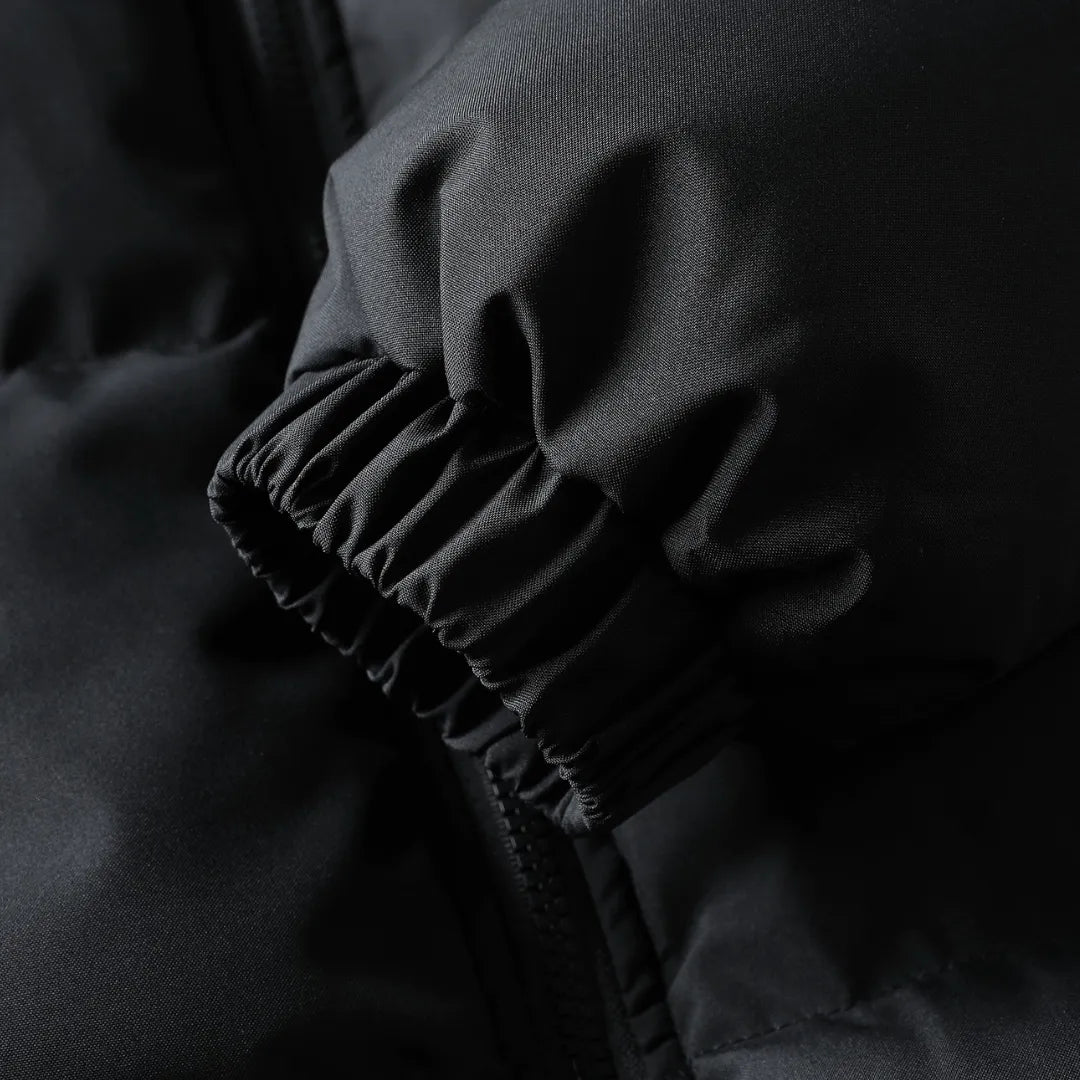 Men’s Winter Hooded Jacket with Detachable Hood & Thermal Insulation
