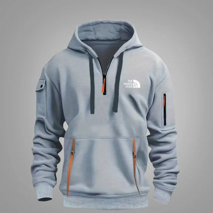 Men’s Zip Hoodie – Casual Hooded Sweatshirt