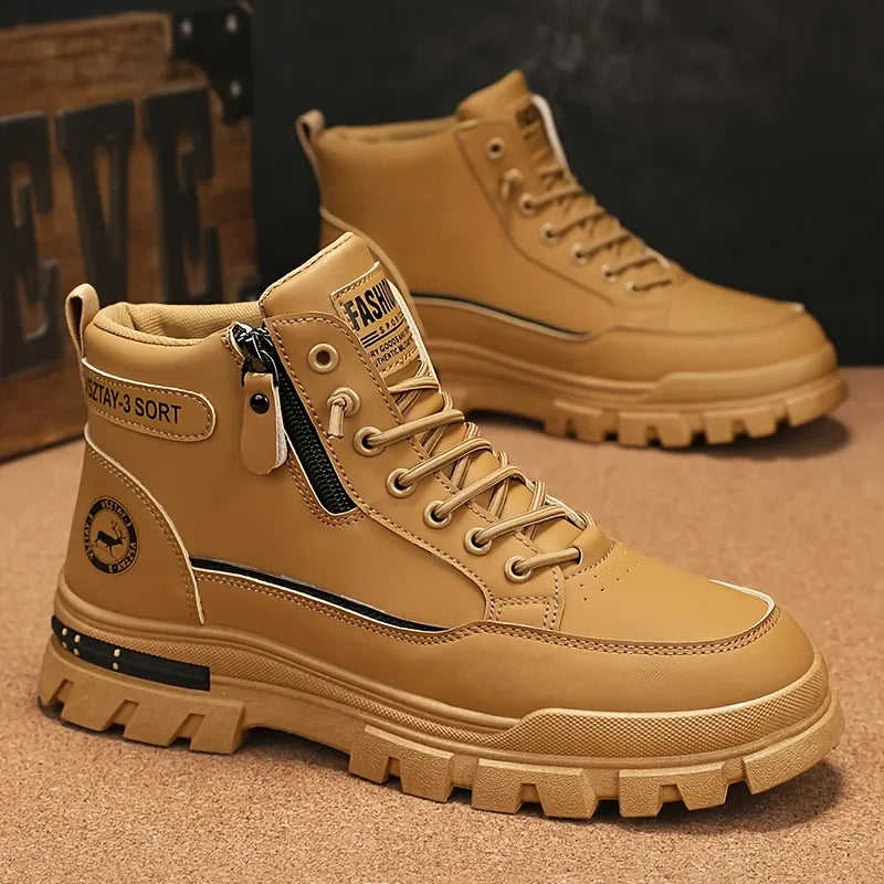Men’s Mid-Top Casual Boots for Everyday Wear